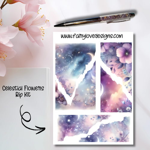 Celestial Flowers Rip Kit