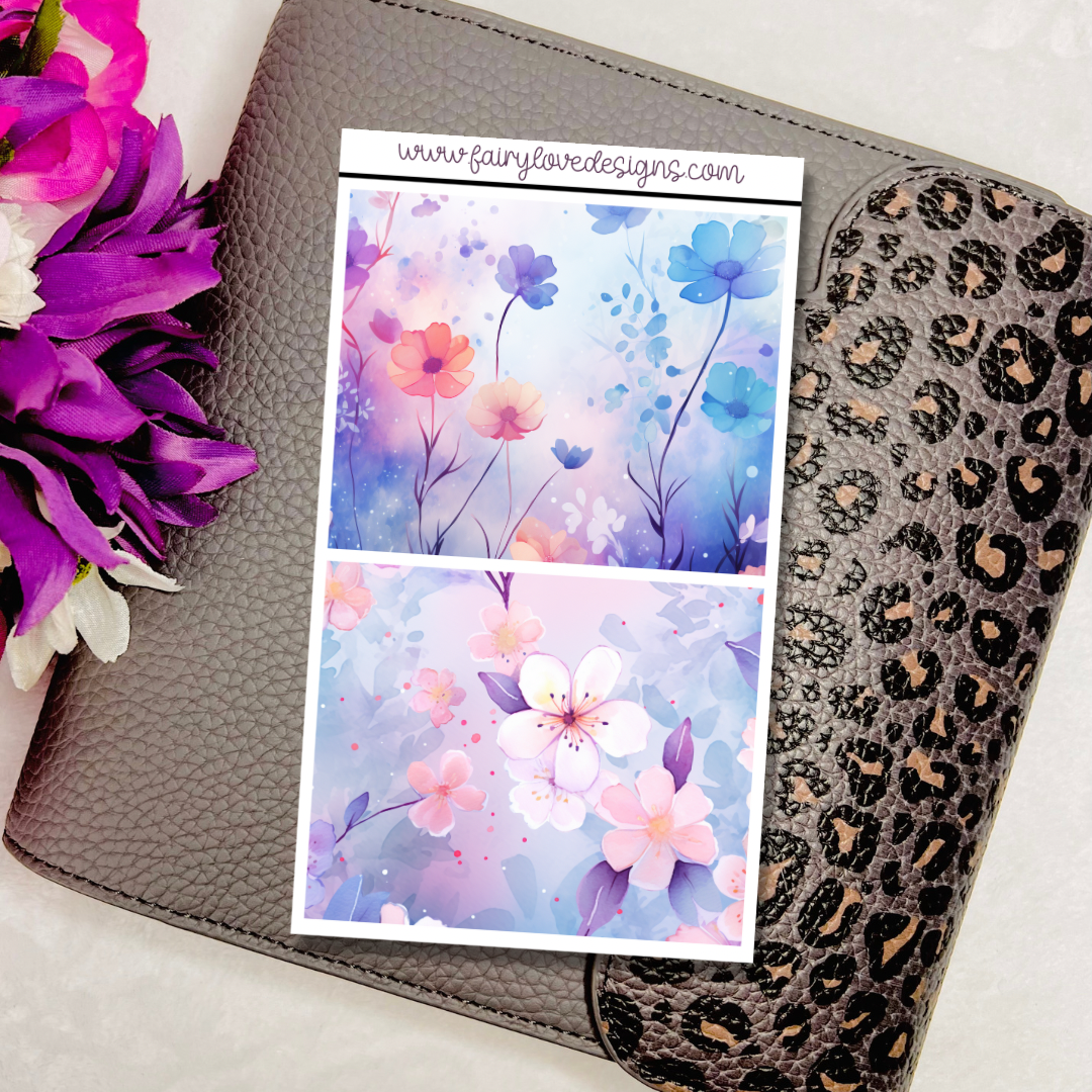 Colorful Flowers Journaling Kit