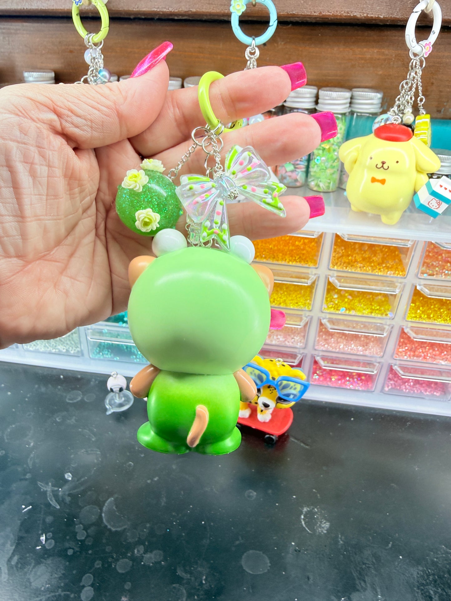 Winnie Junk Keychain/Bag Charms