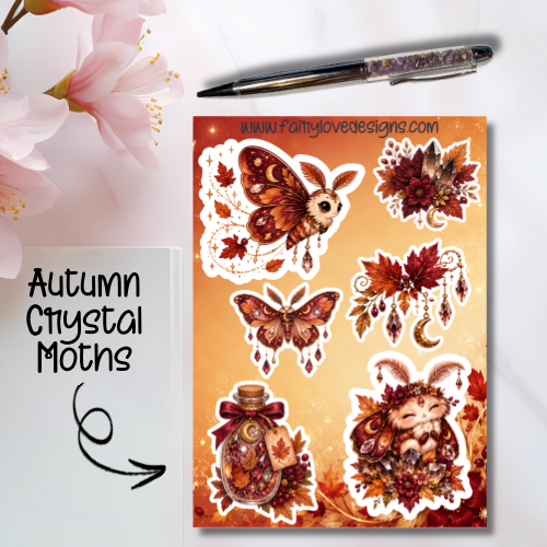 Autumn Crystal Moths