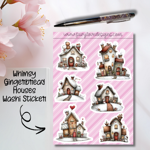 Whimsy Gingerbread Houses