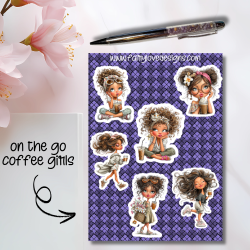 On the go coffee girls
