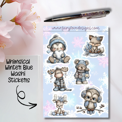 Whimsical Winter Blue