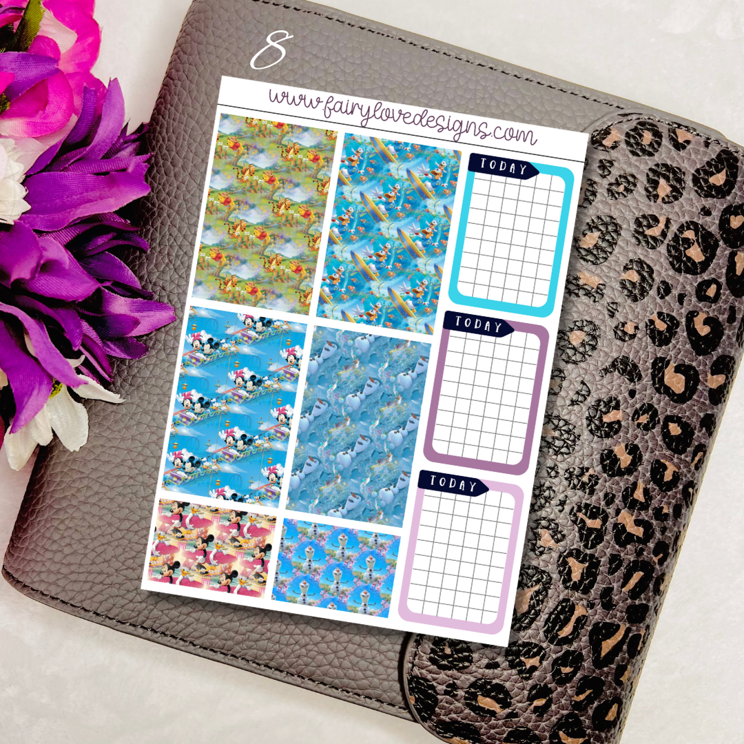 Summertime Friends - Classic Happy Planner Design
