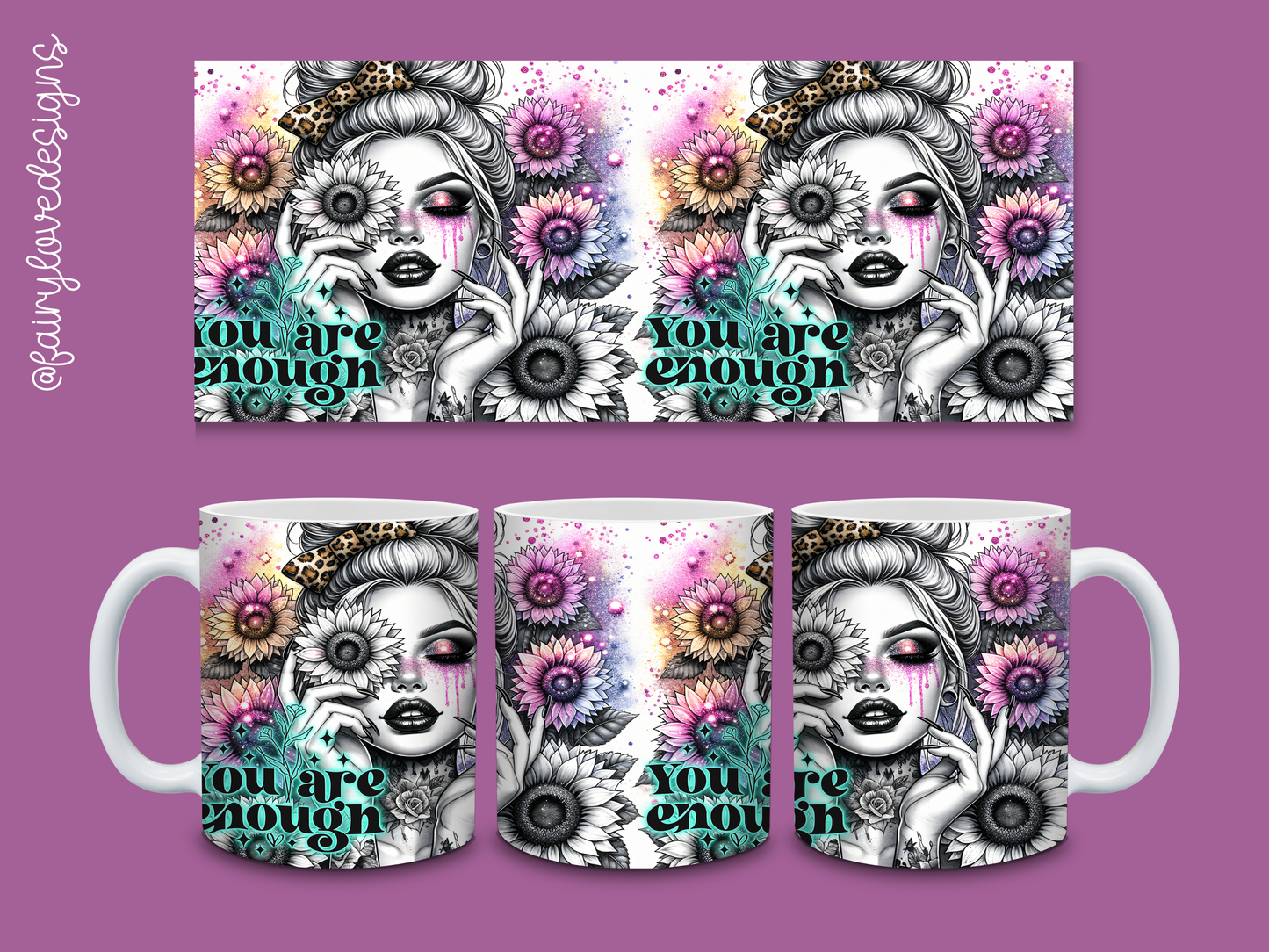 Baddie Babes 11 ounce Ceramic Mugs