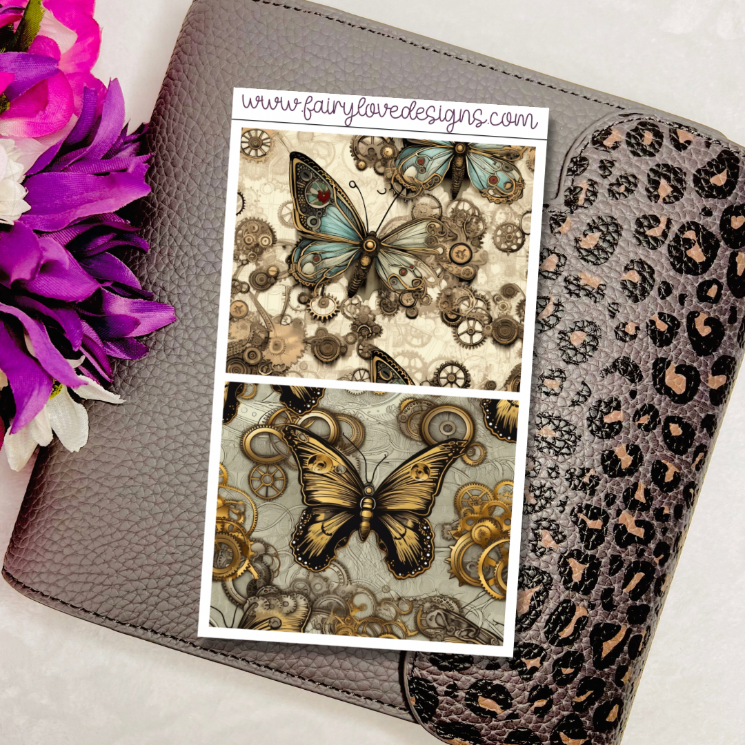 Butterfly Steampunk Journaling Kit