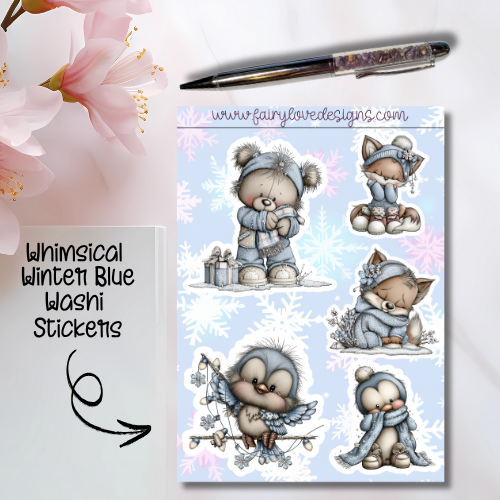 Whimsical Winter Blue