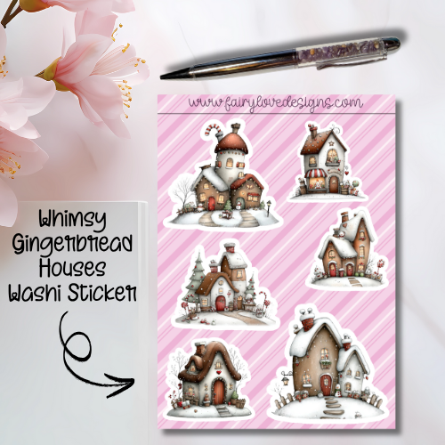 Whimsy Gingerbread Houses
