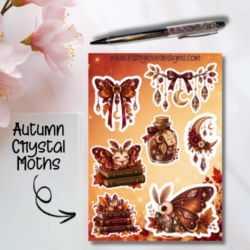 Autumn Crystal Moths