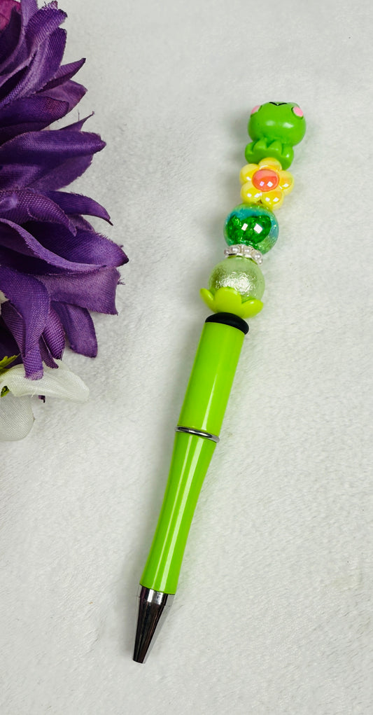 Froggy with Green Pen Barrel