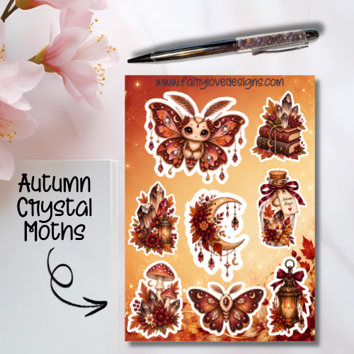 Autumn Crystal Moths