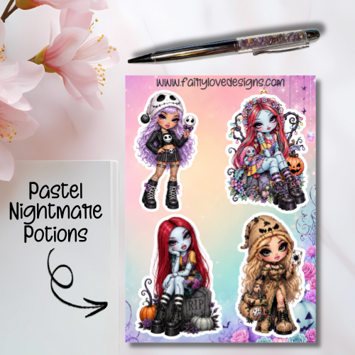 Pastel Nightmare Potions