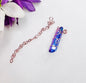 Purple/Blue Quartz Planner Charm