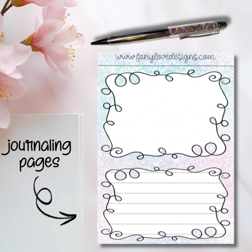 Polar Bear Journaling Pages