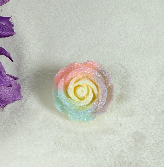 Rainbow Rose Journaling Clip