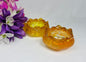 Golden Yellow/Orange Lotus bowls