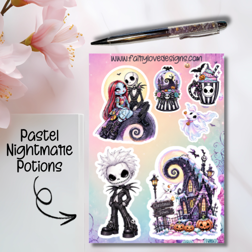 Pastel Nightmare Potions