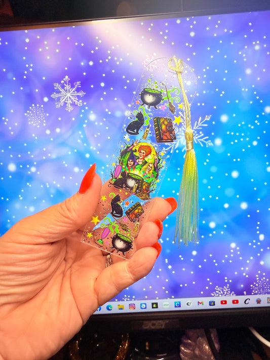 Sisters Acrylic Bookmark