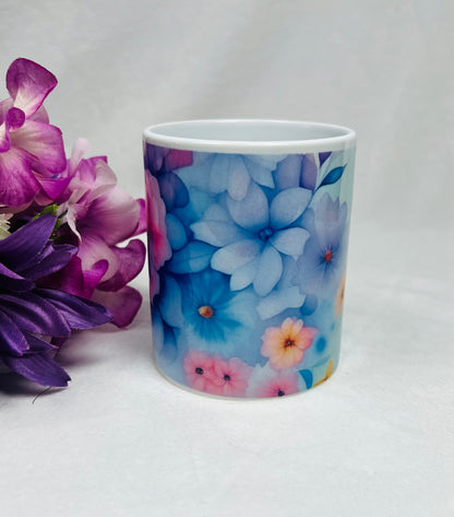 Floral Butterfly Mug