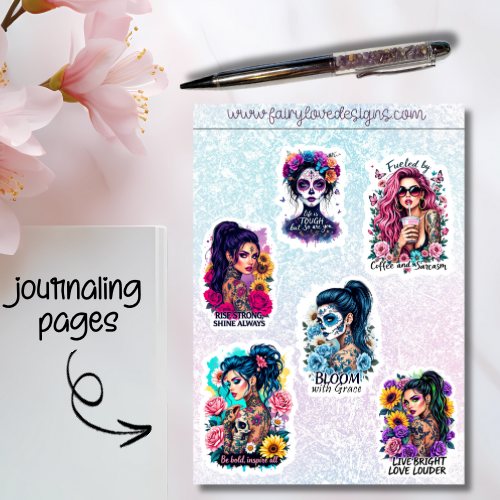 Motivational Girls Journaling Pages