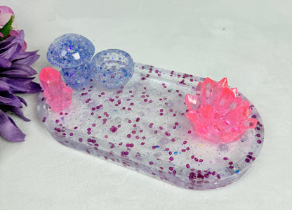 Fairy Tray in Purple (pieces glow in the dark)