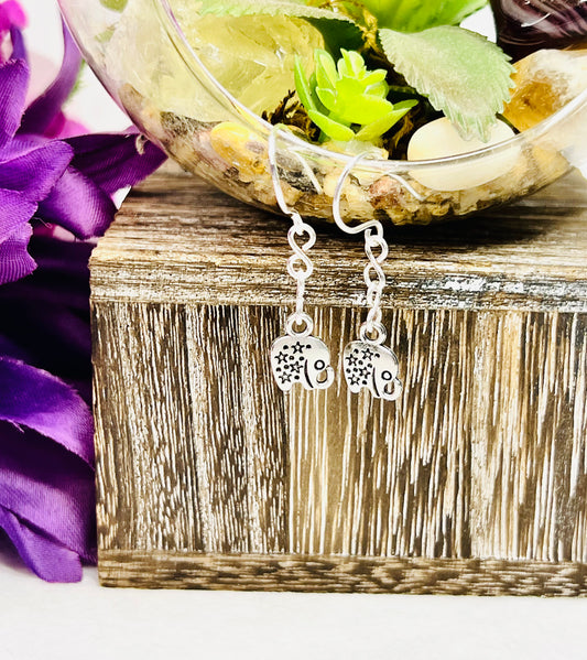 Petite Elephant Earrings