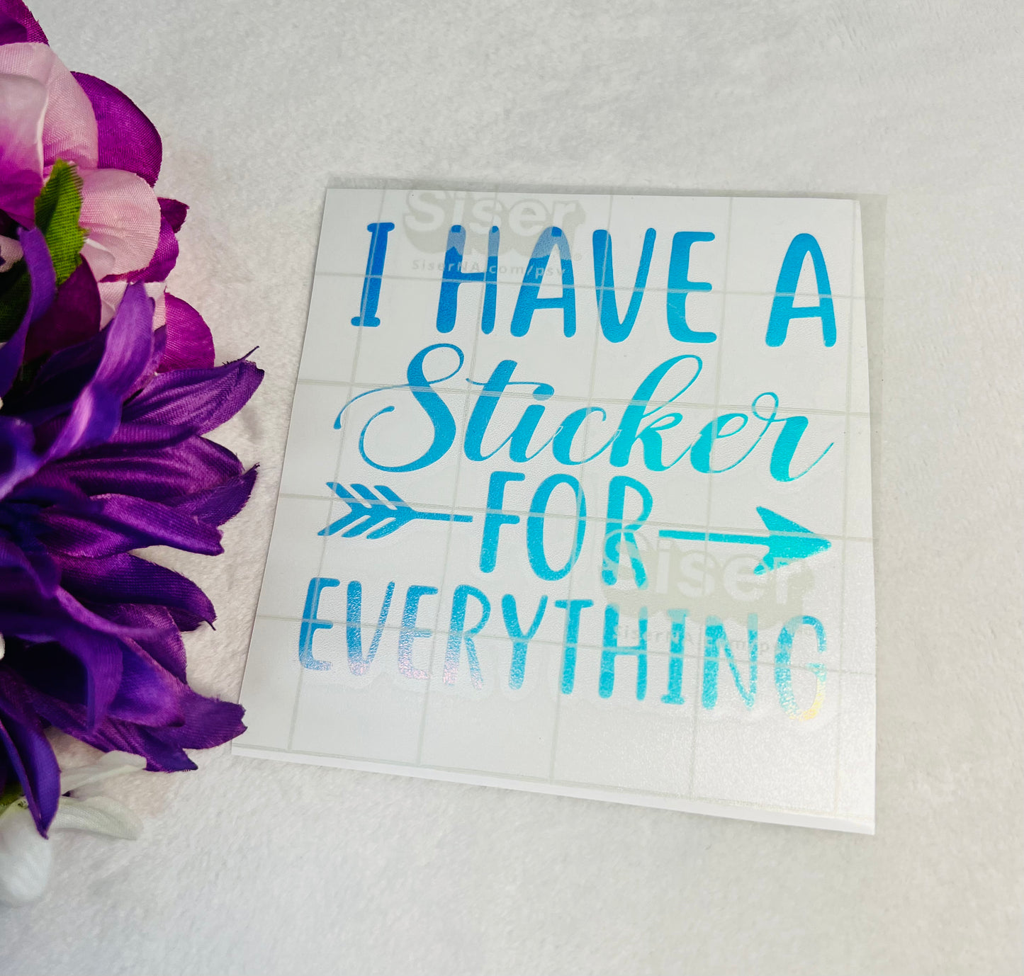 4"x4" I Have a Sticker for Everything Vinyl Decal