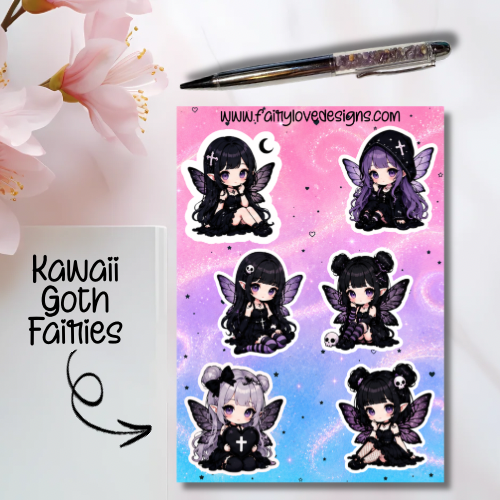 Kawaii Goth Fairies