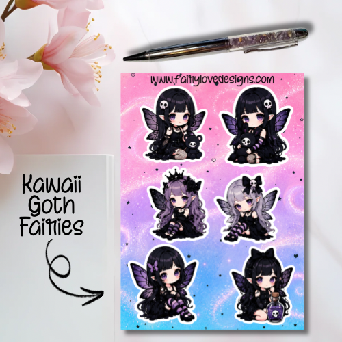 Kawaii Goth Fairies