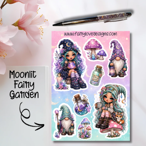 Moonlit Fairy Garden