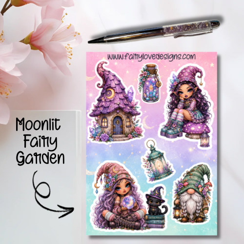 Moonlit Fairy Garden