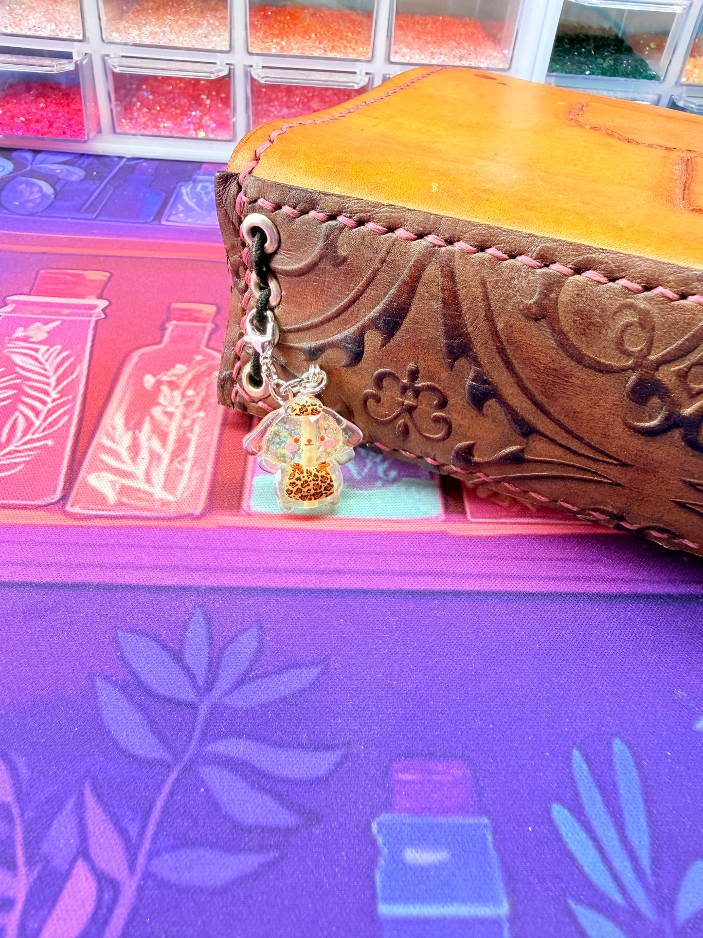 Kawaii Planner Charms - silver hardware