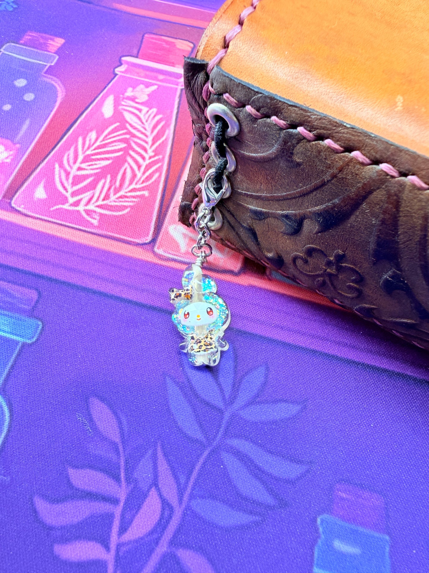 Kawaii Planner Charms - silver hardware