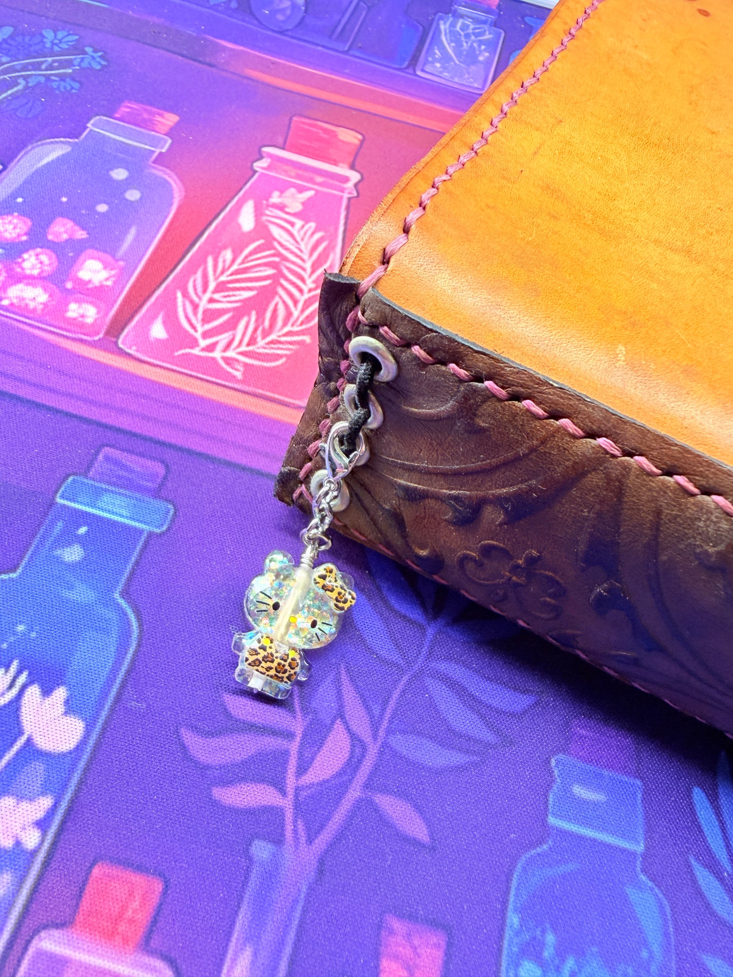 Kawaii Planner Charms - silver hardware