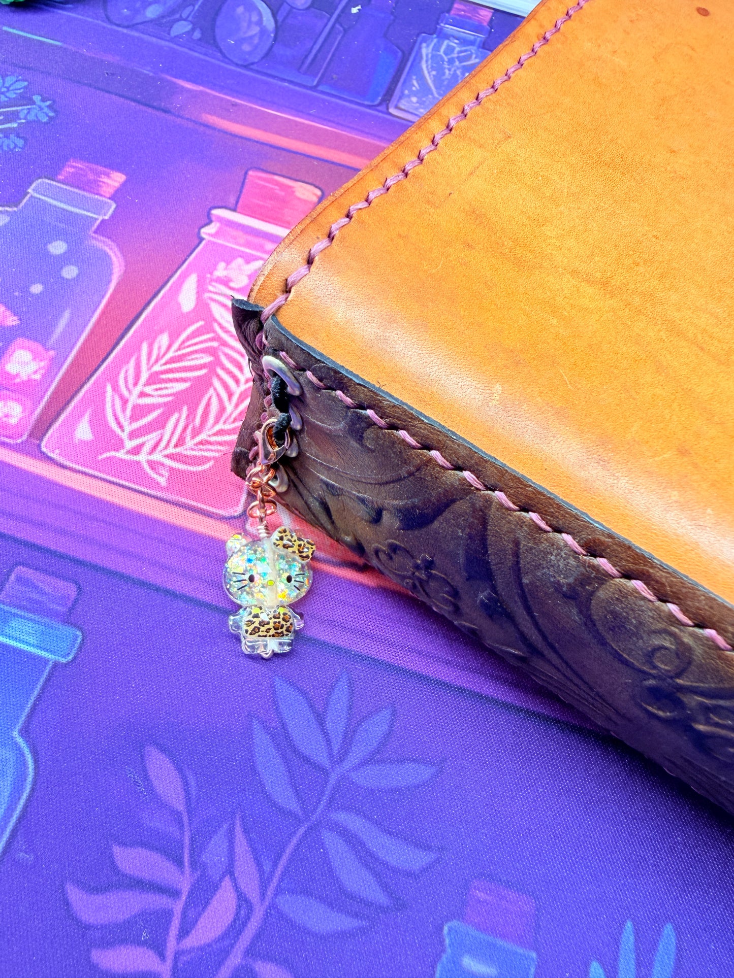 Kawaii Planner Charms - rose gold hardware