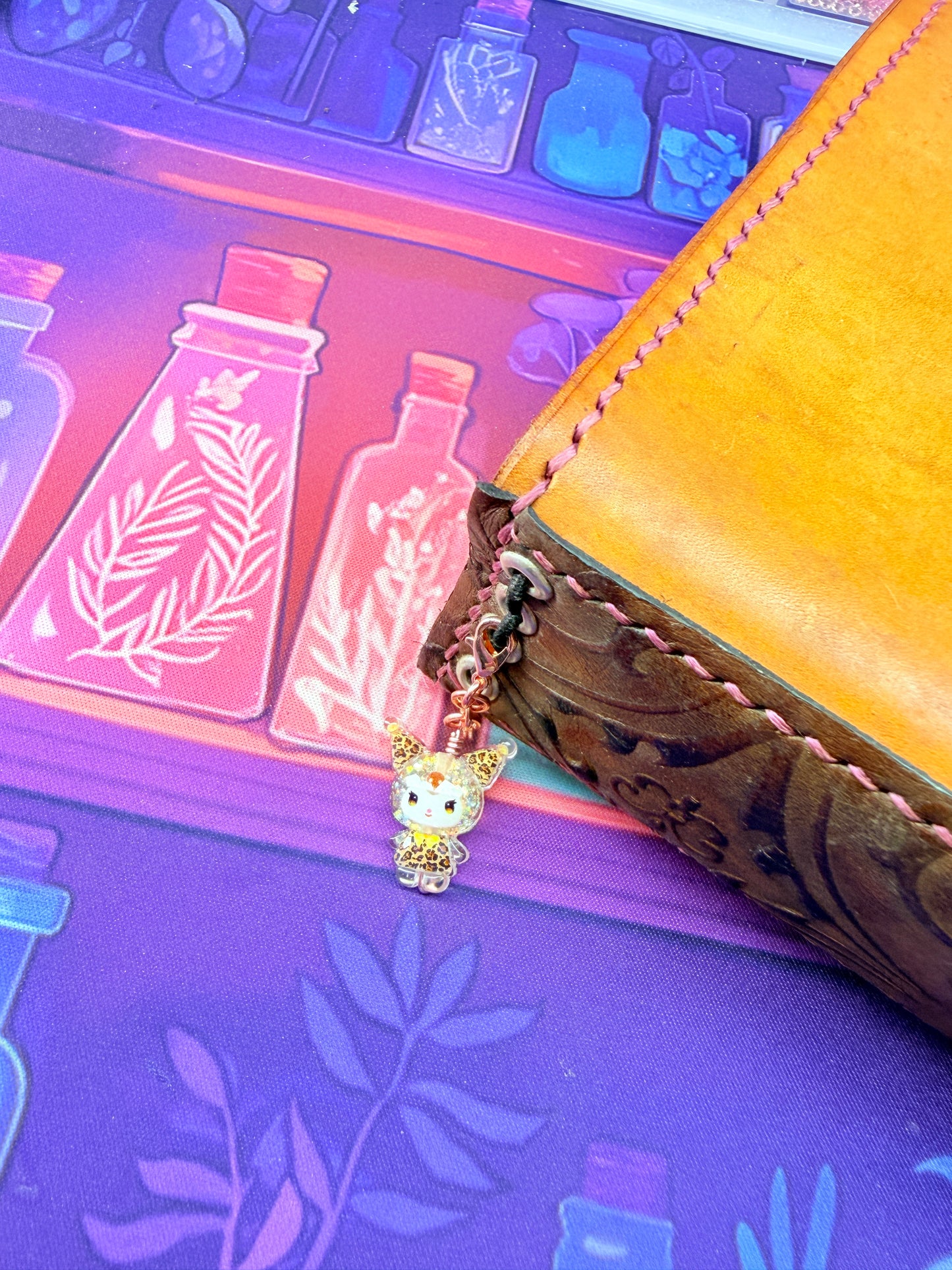 Kawaii Planner Charms - rose gold hardware