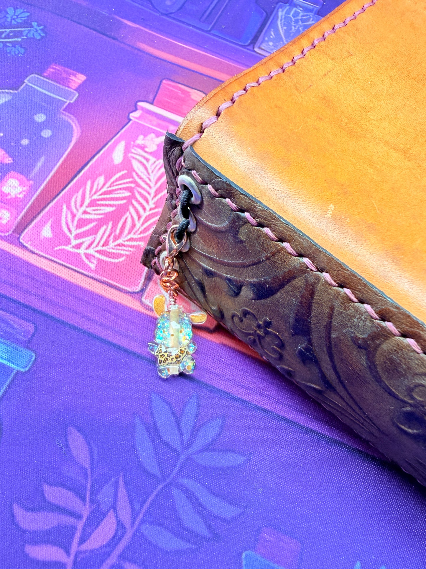 Kawaii Planner Charms - rose gold hardware
