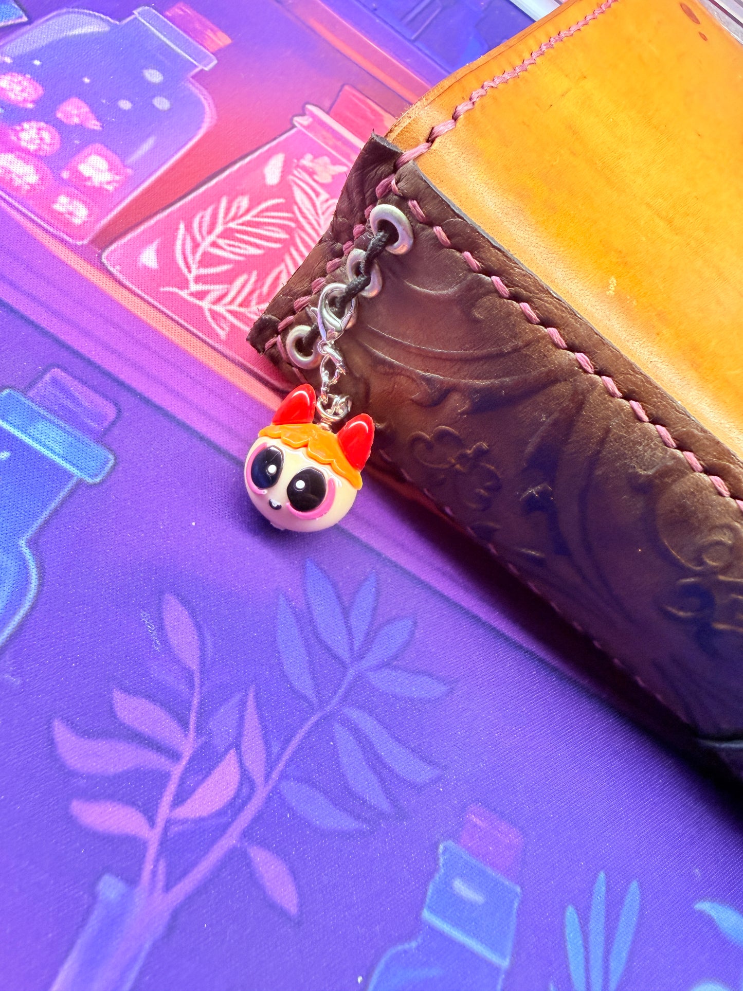 Sugar, Spice &amp; Super-Cute Planner Charms - silver hardware