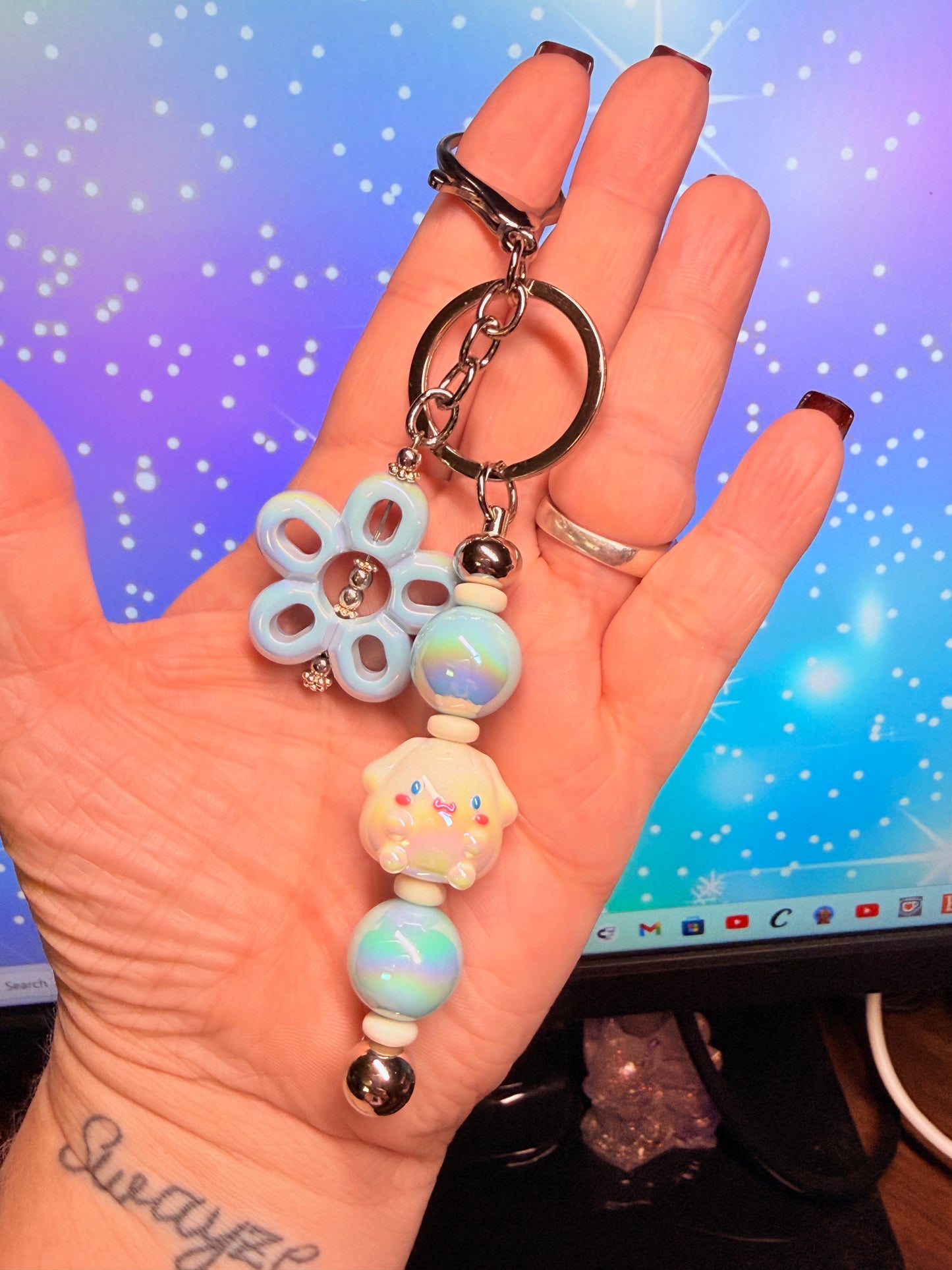 Cute Cinnie Keychain