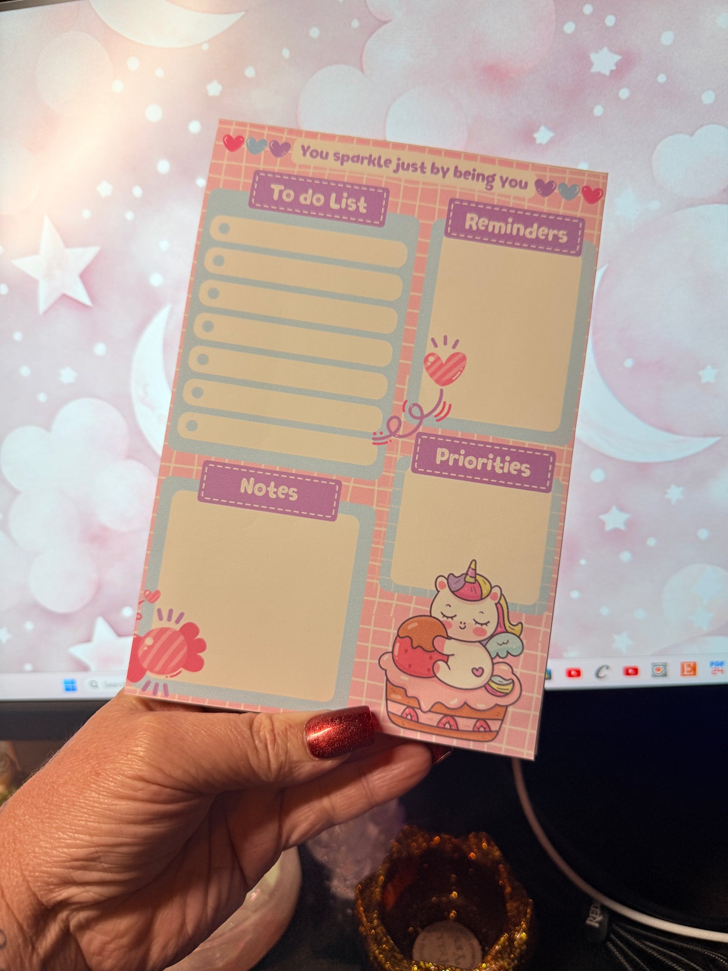 Unicorn Note Pad