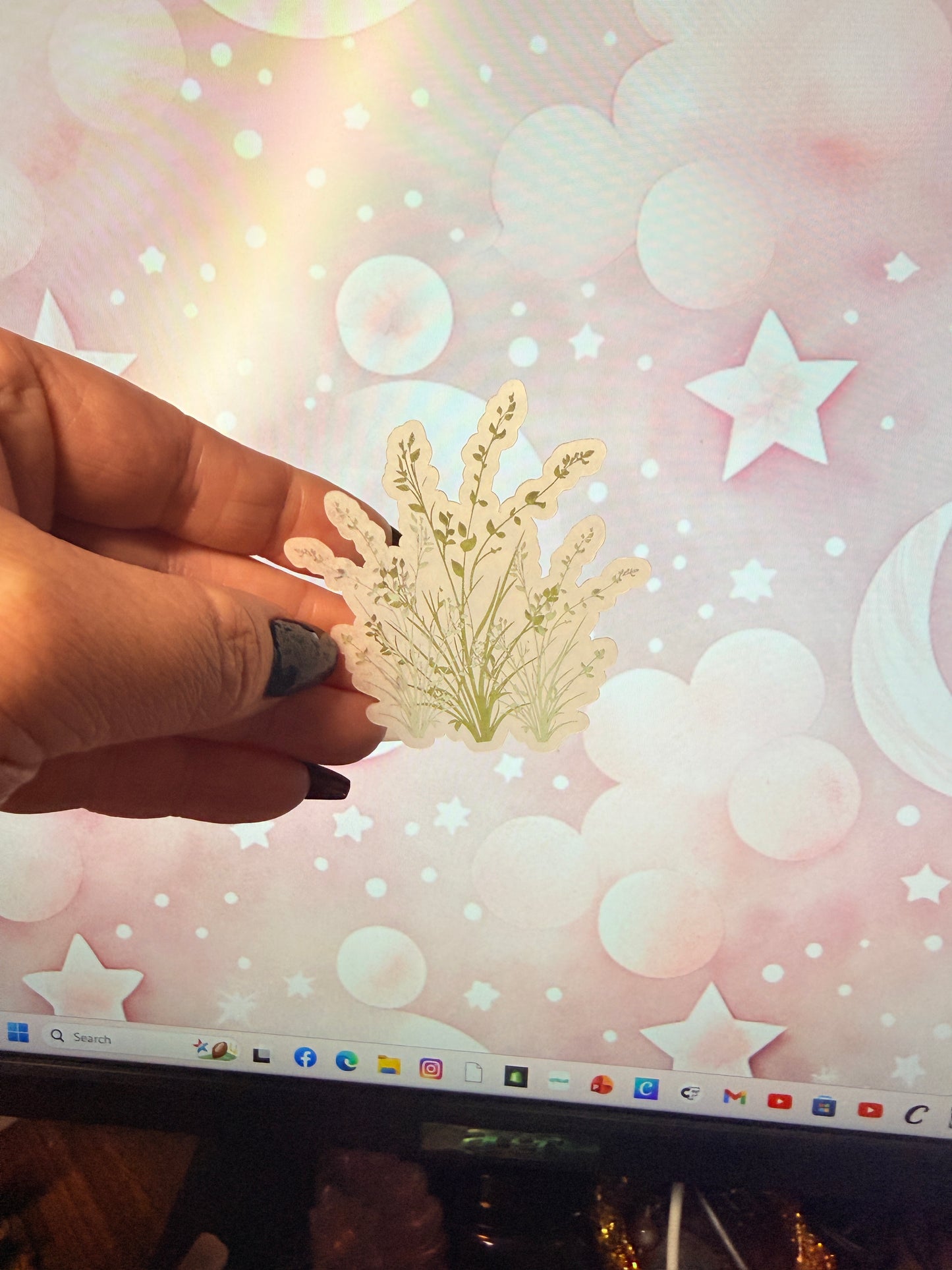 Grass Washi Sticker Packs