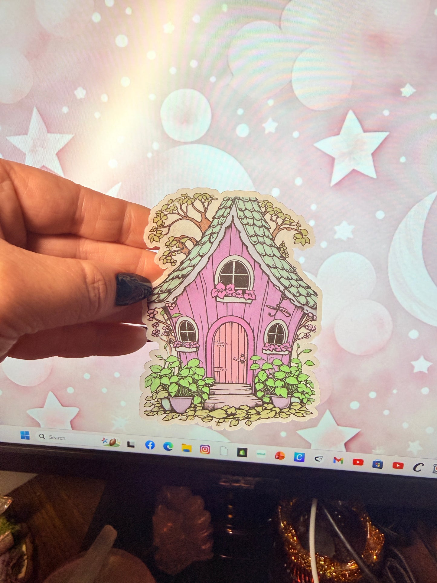 Mushroom Houses Washi Sticker Packs 1